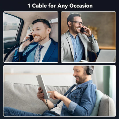 4-in-1 Multi USB Charging Cable كابل شحن USB متعدد 4 في 1