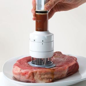 Sauce Injector & Tenderizer  أداة حقن وتطرية اللحوم