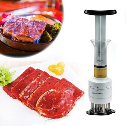 Sauce Injector & Tenderizer  أداة حقن وتطرية اللحوم