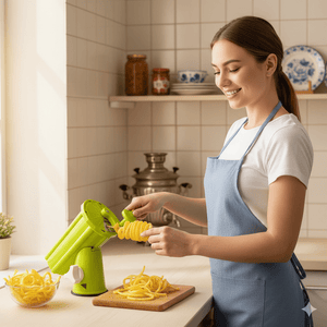 Multifunction Potato Tower Slicer  قطاعة البطاطس الحلزونية متعددة الوظائف