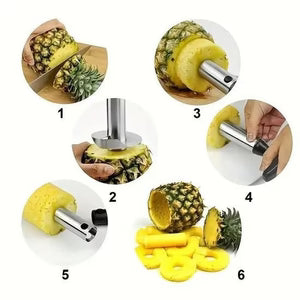 Pineapple Corer & Slicer  قطاعة ومزيل قلب الأناناس