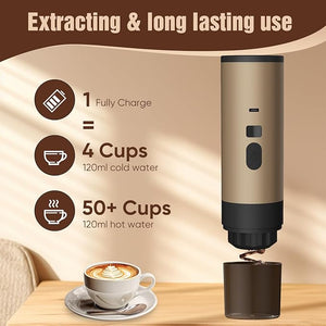 Automatic Coffee Maker  ماكينة قهوة محمولة أوتوماتيكية